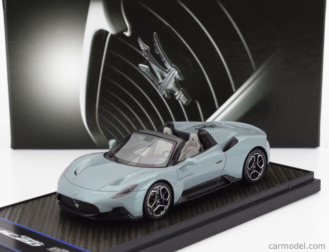 Modèle Réduit 1:43 BBR Maserati MC20 Cielo 2022 - Noir Opaco - BBRC276MB - Neuf