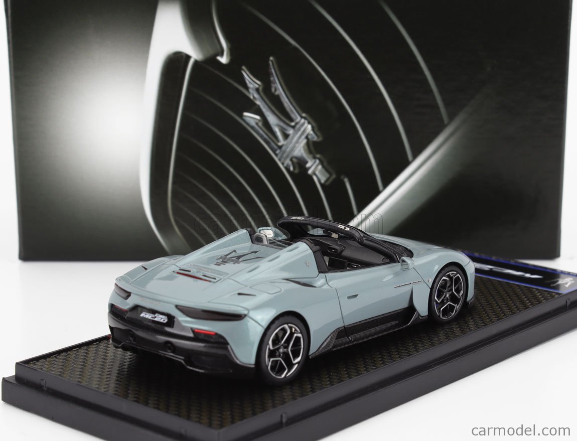 Modèle Réduit 1:43 Maserati MC20 Cielo 2022 - Noir Mat (Nero Opaco) - BBR