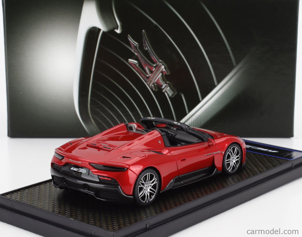 B.B.R 最新作！ BBR 1/43 Maserati MC20 CIELO Rosso Vincente