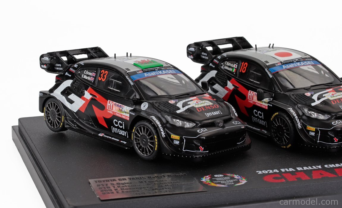 IXO-MODELS RAM966SET.22 Scale 1/43 | TOYOTA SET 4X FIA CHAMPIONS