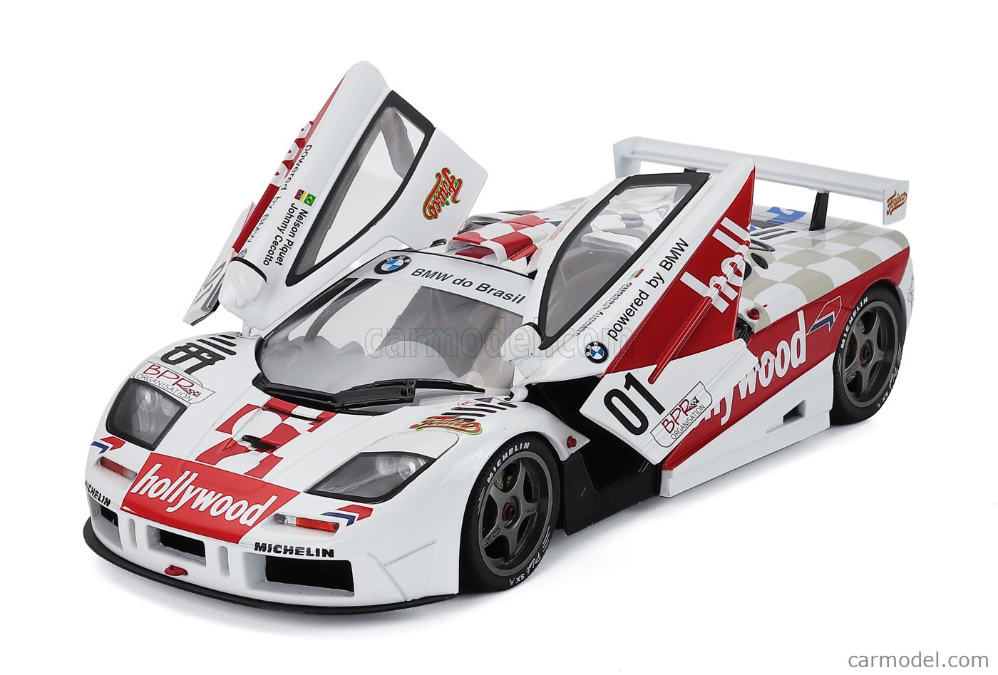 McLAREN F1 GTR N°8 DAVIDOFF BPR 1995 NIELSEN MINICHAMPS 1:43 de ref