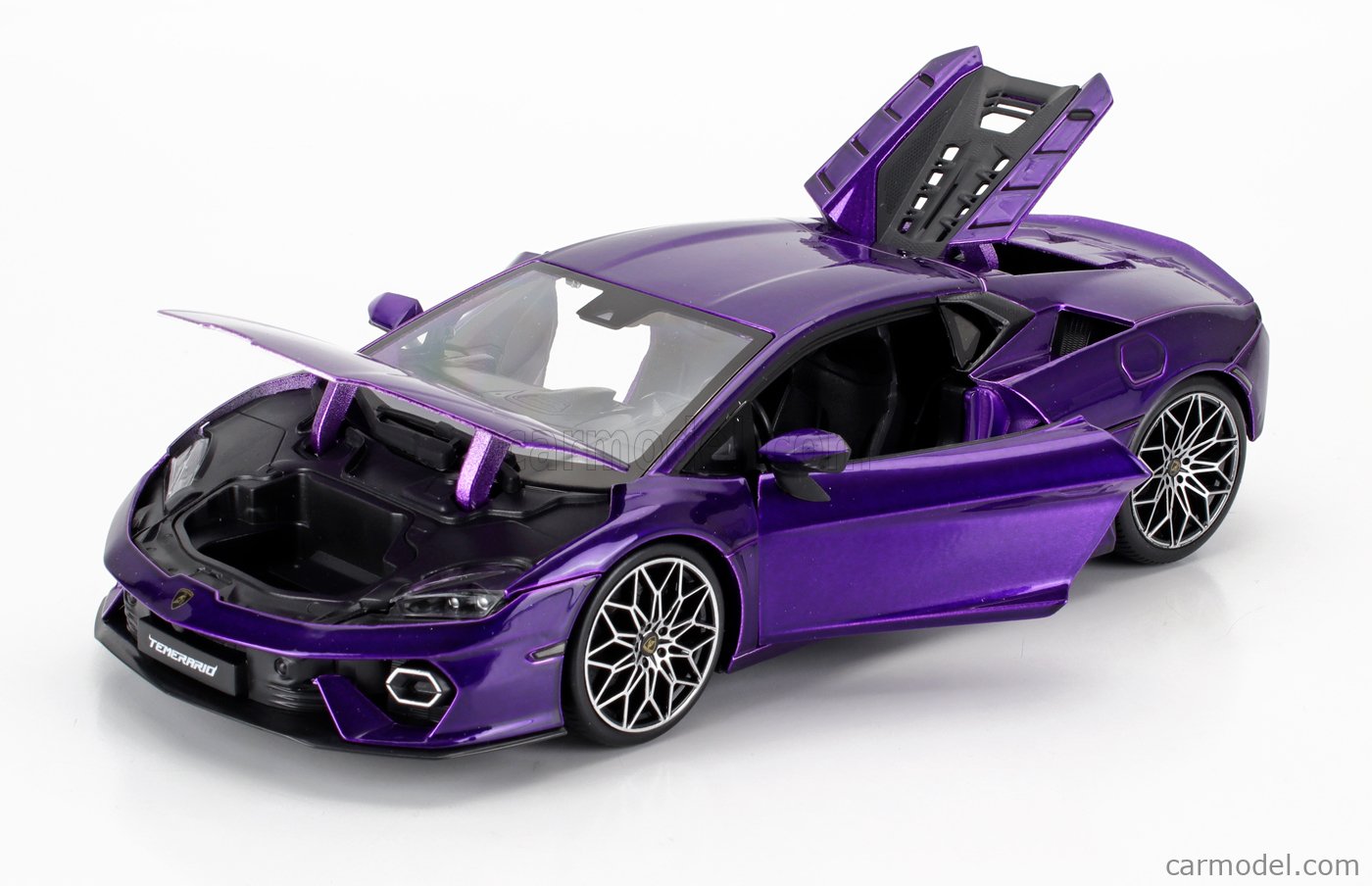 BURAGO 18-11052PU Scale 1/18 | LAMBORGHINI TEMERARIO 2024 PURPLE