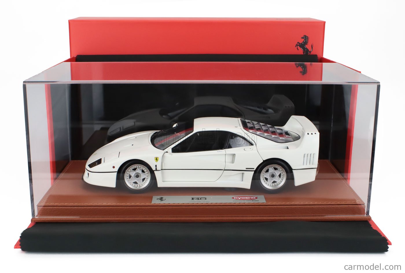 1:18 BBR Kyosho Ferrari F40 Par Gto Moteur Saronno Verde Abetone Avec Vitrine
