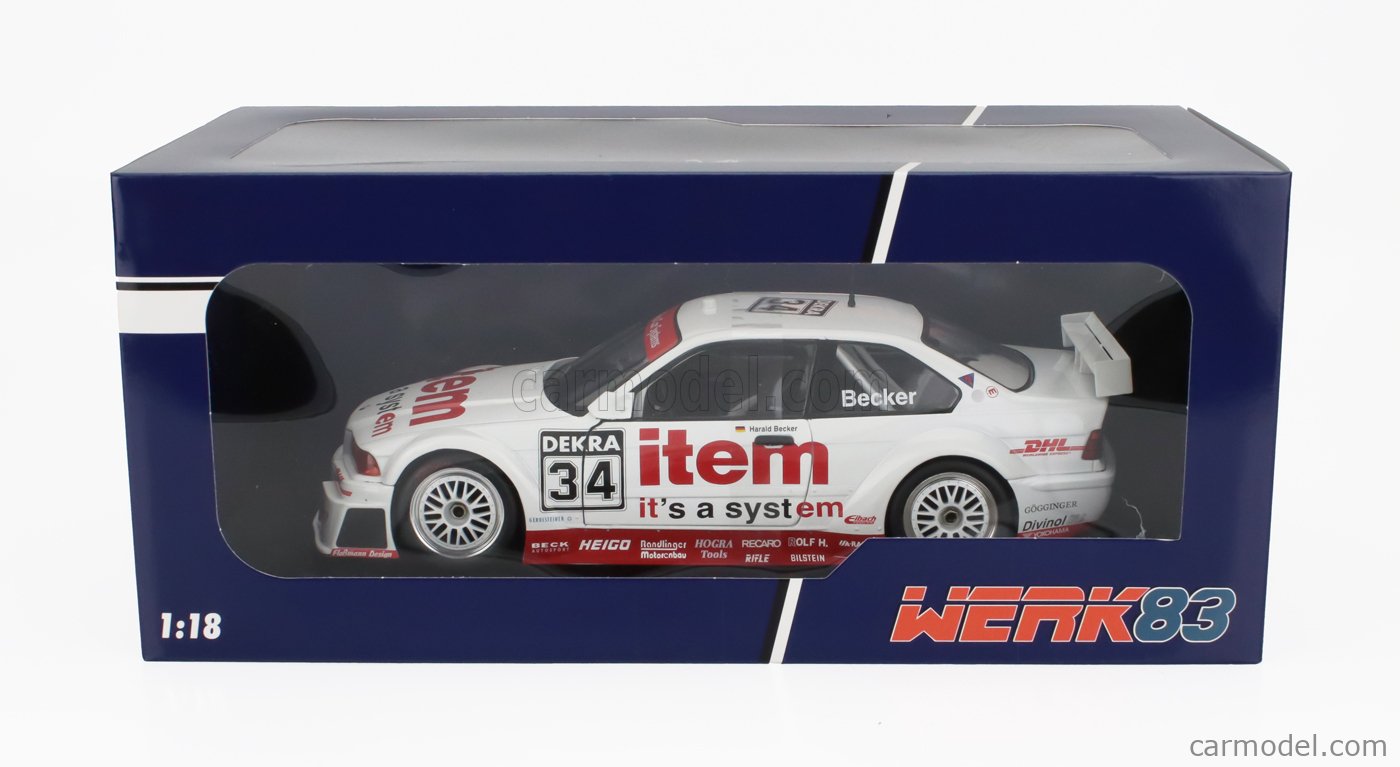 ミニカー WERK83 1/18 BMW 325i E36 DTM #9 DTM 1993 1:18 BMW 3 Series 325i Coupe E36 DTM Jägermeister #9 DTM
