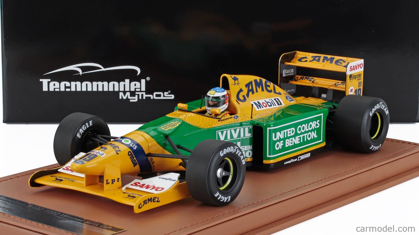 TECNOMODEL TMD18-404A Scale 1/18 | BENETTON F1 B192 FORD N 19