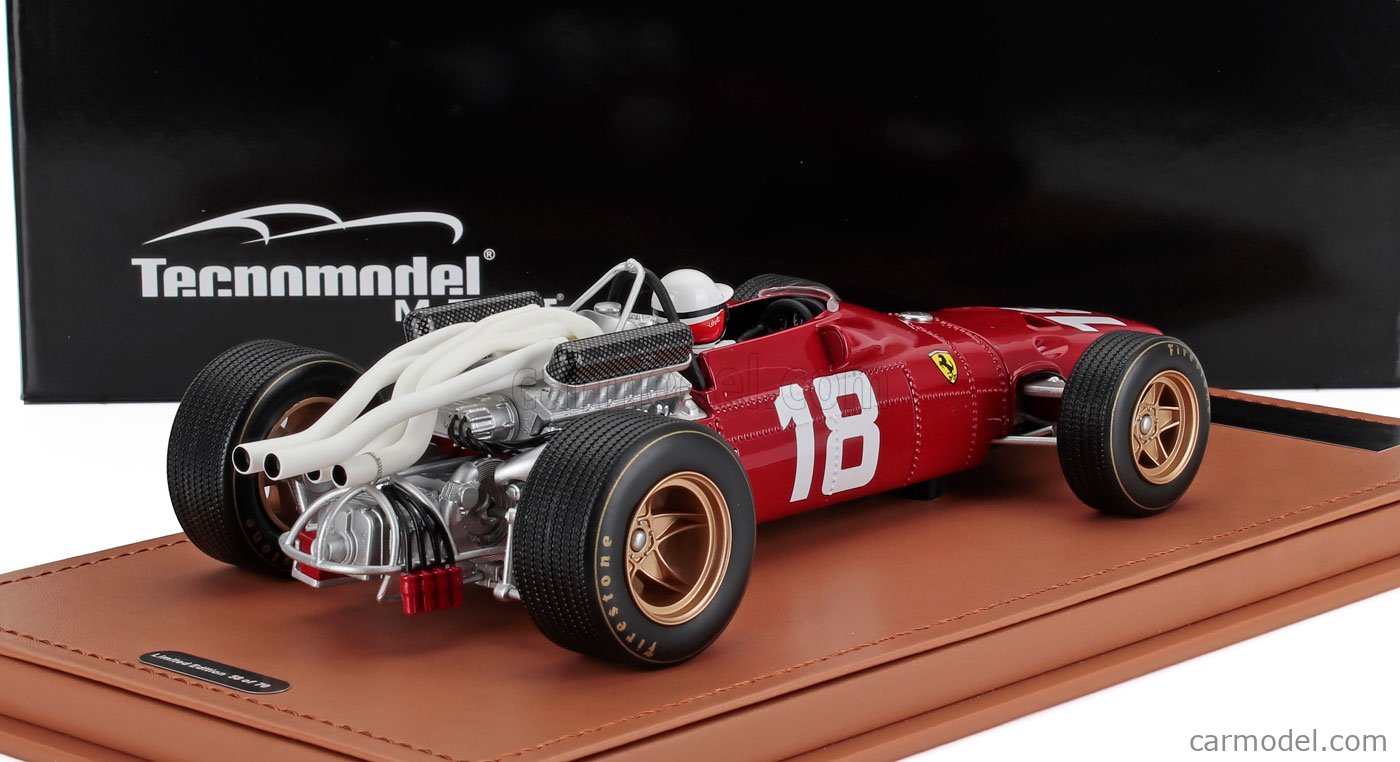 TECNOMODEL TMD18-314A Scale 1/18 | FERRARI F1 312 F1-67 N 18