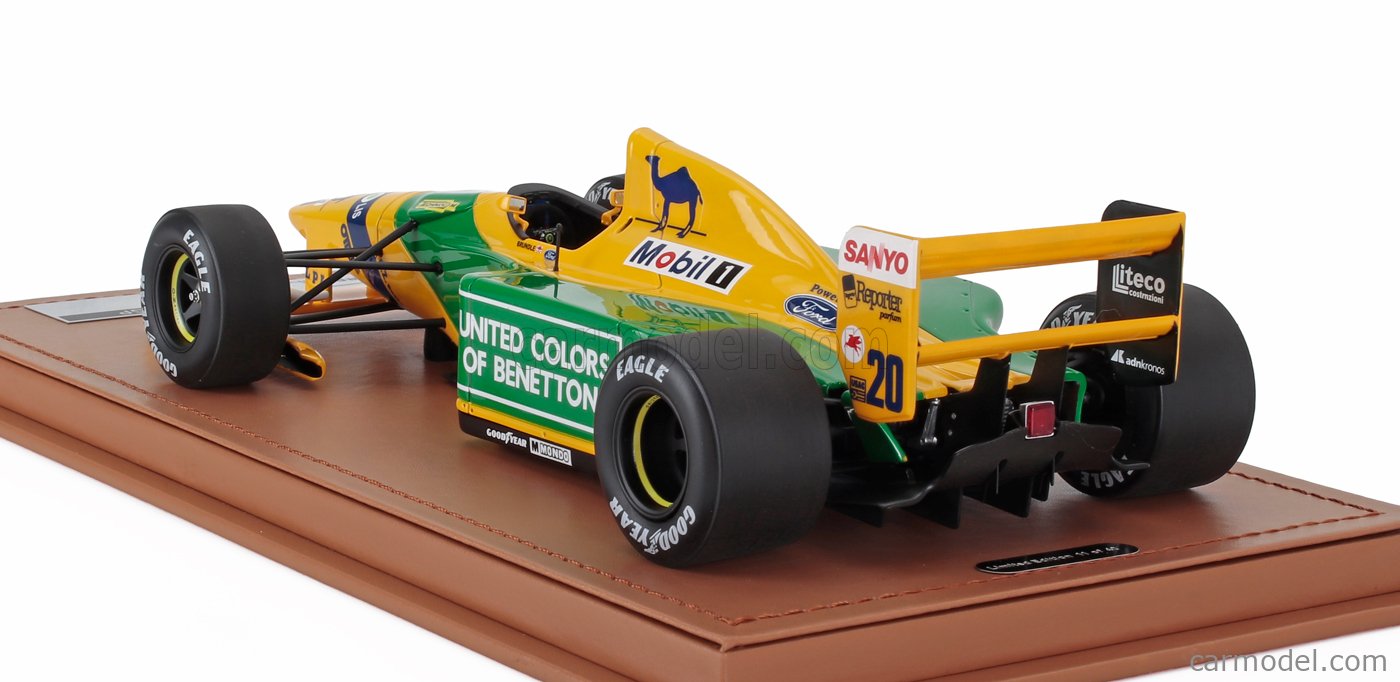 F1 BENETTON FORD B191B MARTIN J BRUNDLE DE 1992 1/18 SCALE