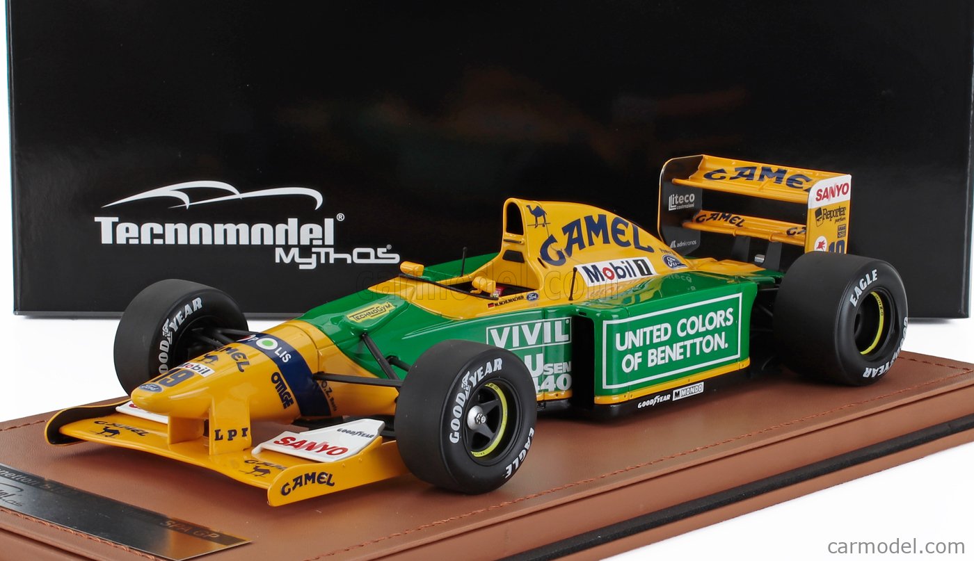 TECNOMODEL TM18-374A Masstab: 1/18 | BENETTON F1 B192 FORD N 19