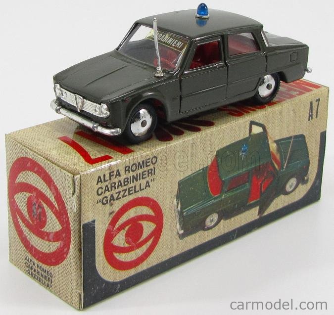 Mebetoys Mattel A Scale Alfa Romeo Giulia Carabinieri Issue