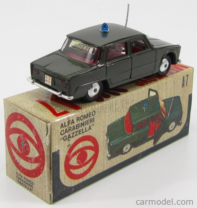 Mebetoys Mattel A Scale Alfa Romeo Giulia Carabinieri Issue