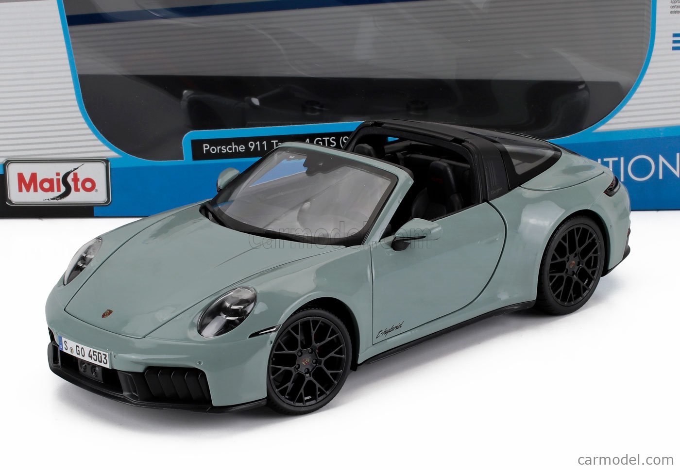 1/18 ポルシェ 911 (992) タルガ 4 GTS シルバー PMA ○ 1/18 ポルシェ