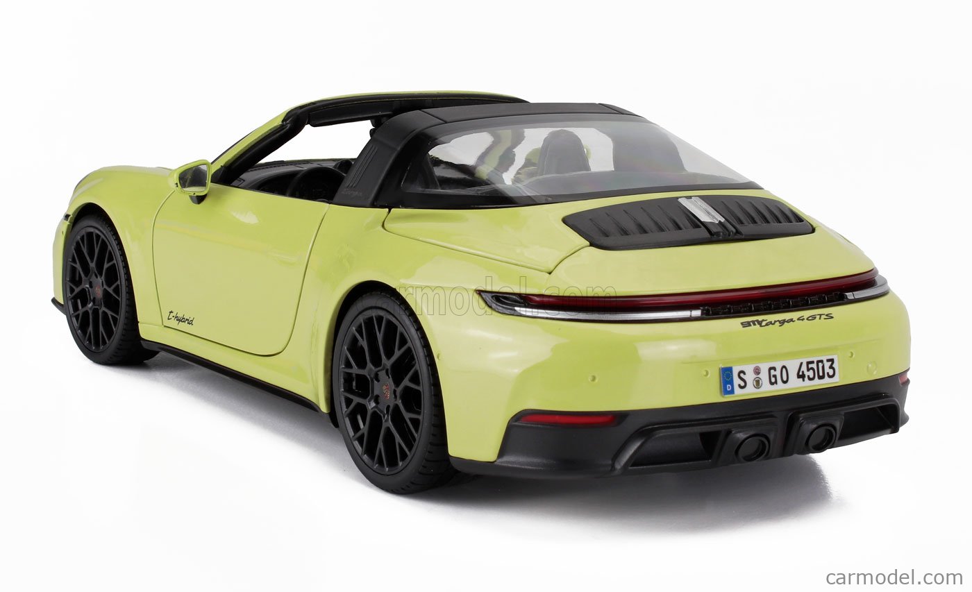 MAISTO 31470Y Scale 1/18 | PORSCHE 911 992-2 TARGA 4 GTS T