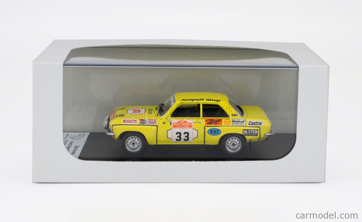 Trofeu BMW 2002 N°14 – 7e Au Portugal 1974 – Échelle 1/43 Par Spark (Résine, Collection)