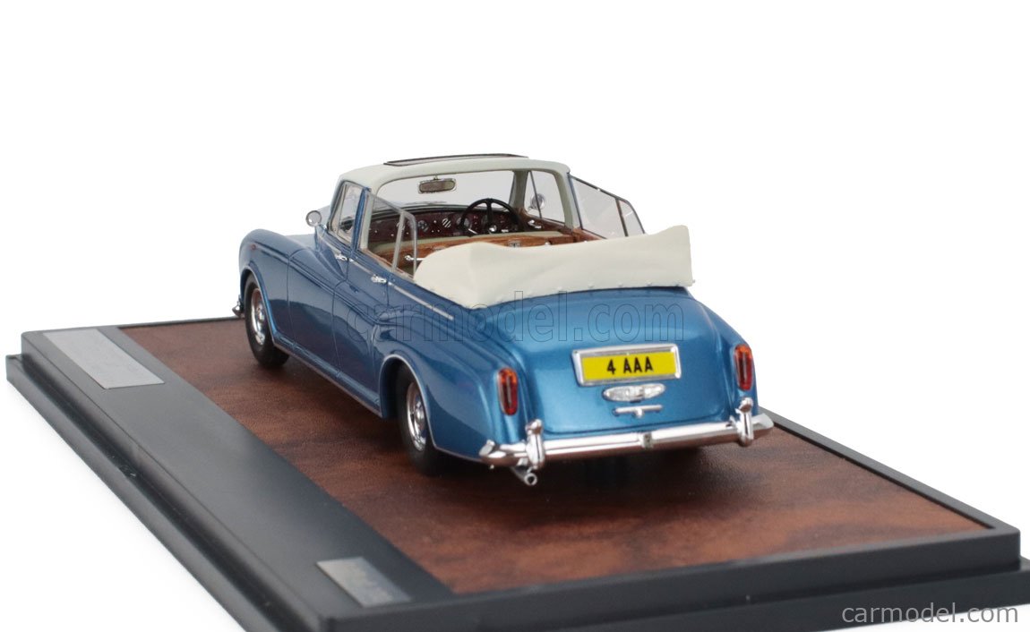 Micro Voiture Matrix 1/43 Rolls Royce Phantom VI Landaulette 1972 - Édition Limitée Argent