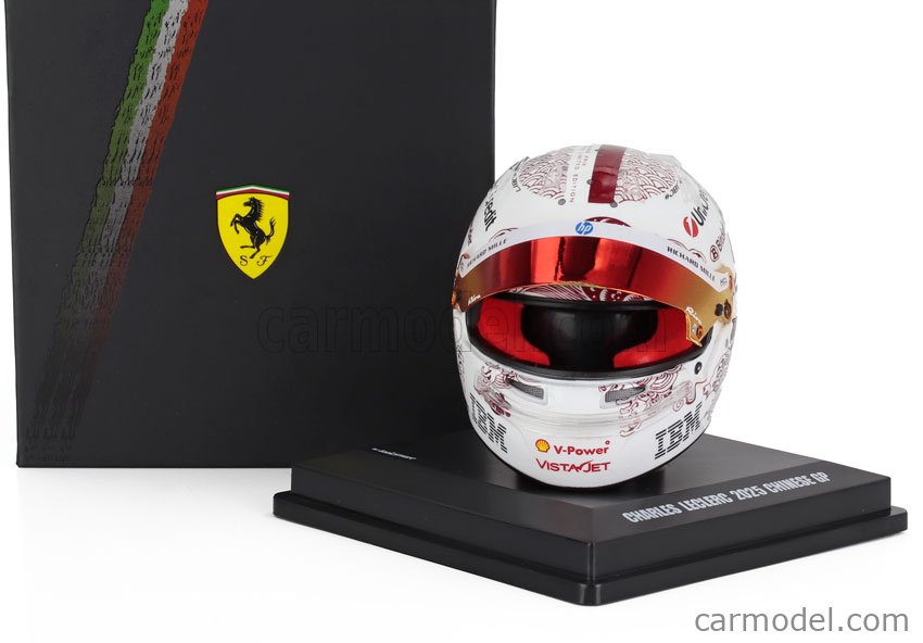 LOOKSMART LSHEL011 Scale 1/5 BELL HELMET CASCO HELMET F1 CHARLES