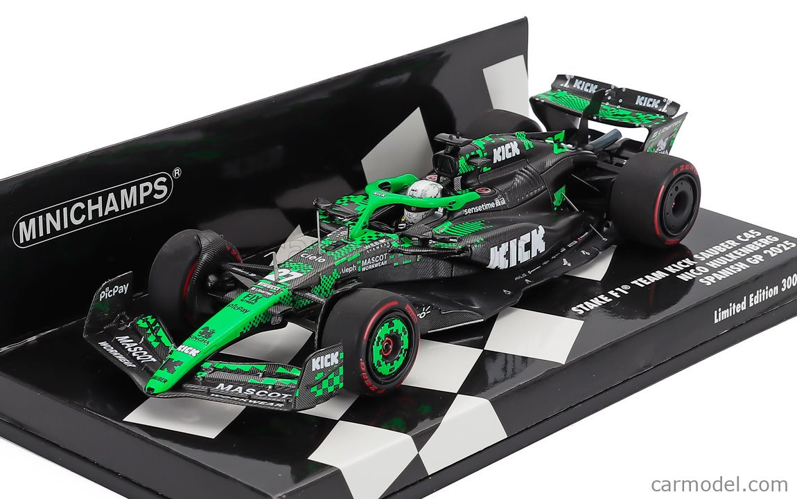 MINICHAMPS 417250127 Scale 1/43 | SAUBER F1 C45 TEAM STAKE KICK N