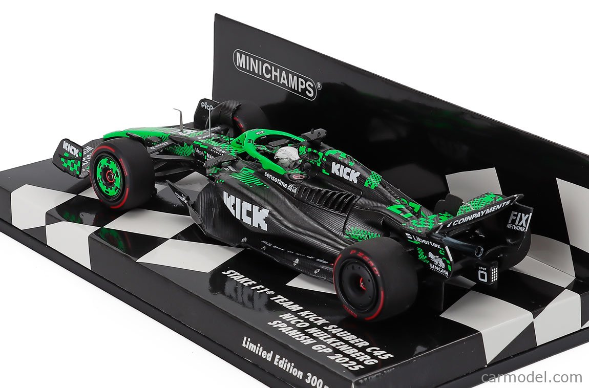 MINICHAMPS 417250127 Scale 1/43 | SAUBER F1 C45 TEAM STAKE KICK N