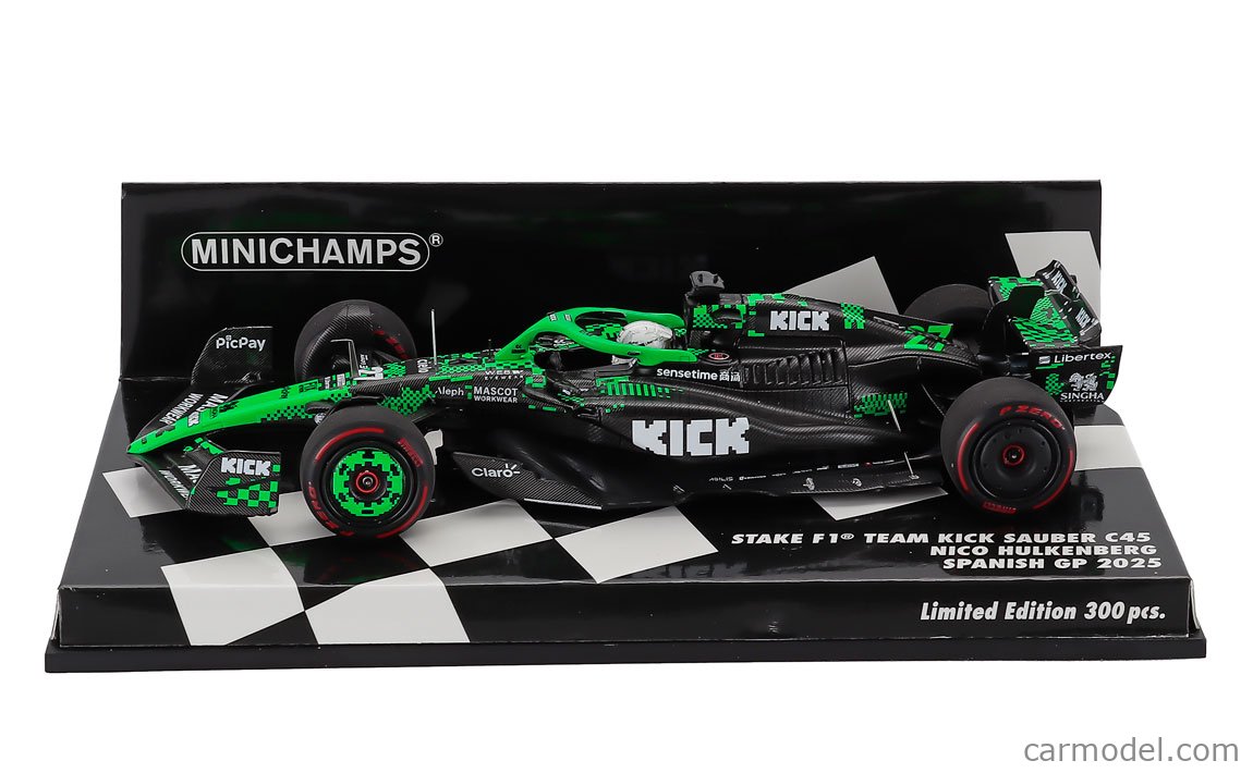 MINICHAMPS 417250127 Scale 1/43 | SAUBER F1 C45 TEAM STAKE KICK N