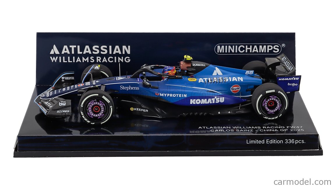 MINICHAMPS 417250255 Scale 1/43 | WILLIAMS F1 FW47 TEAM WILLIAMS
