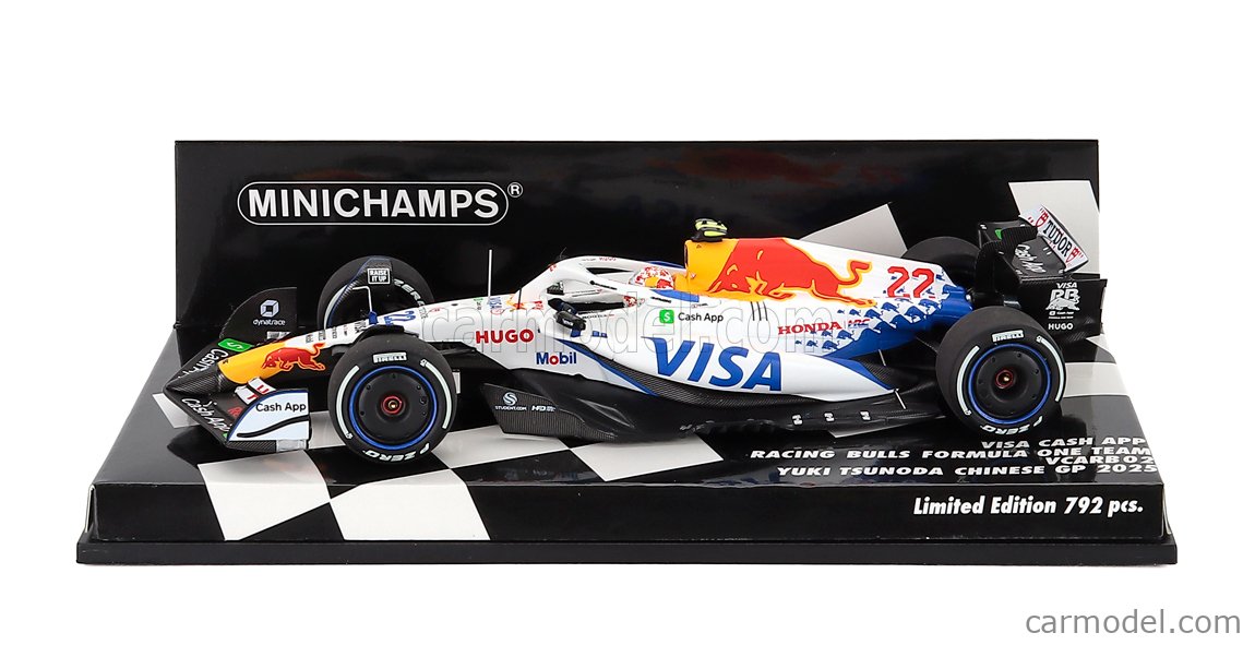 MINICHAMPS 417250222 Scale 1/43 | RACING BULLS F1 VCARB-02 TEAM