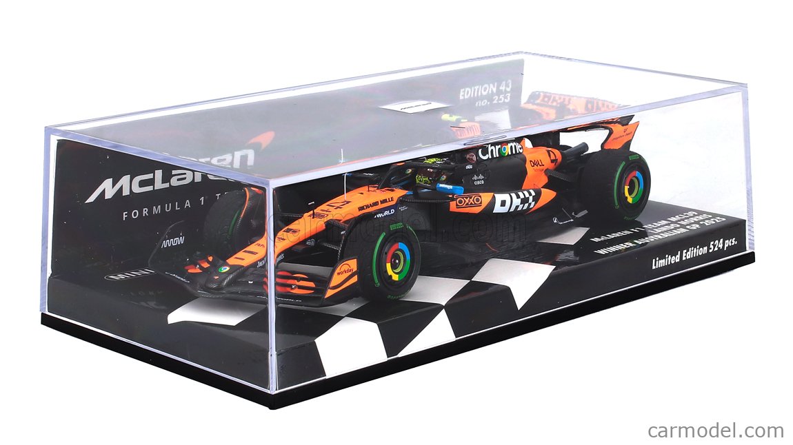 MINICHAMPS 537254304 Масштаб 1/43 | McLAREN F1 MCL39 TEAM MCLAREN