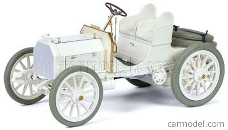 SCHUCO 18U00124 Scale 1/18 | MERCEDES BENZ SIMPLEX 35HP 1901 WHITE