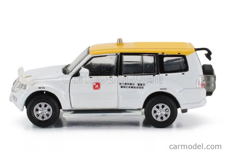 Miniature Mitsubishi Pajero 1/64 – Édition Limitée Exclusive Promo Shell Hong Kong (neuve)