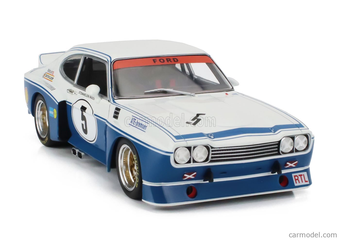 Modellino Auto WERK83 1:18 Ford Capri RS3100 #5, ETCC Zandvoort 1974, Glemser/Hezemans