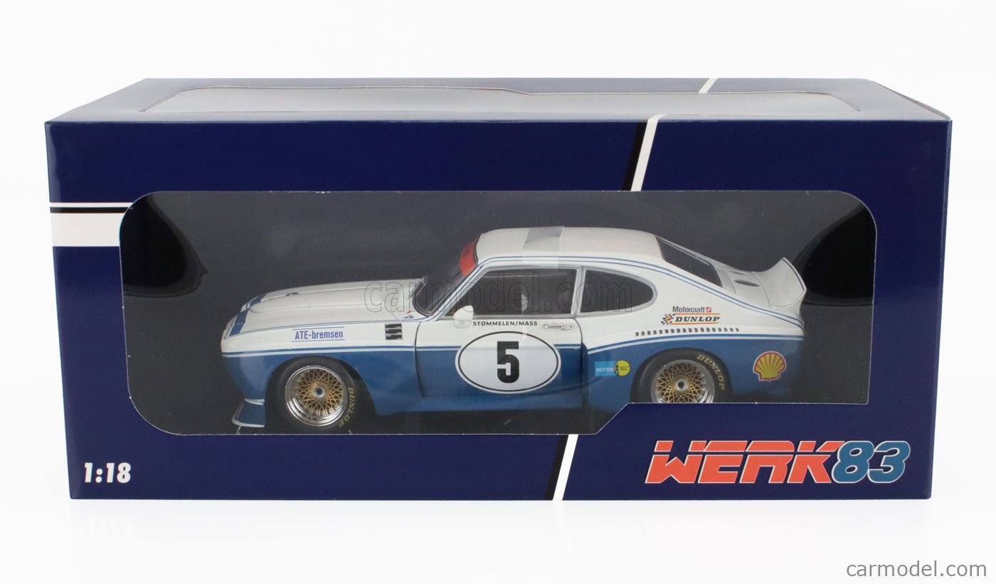 WERK83 W1801101 Scale 1/18 | FORD ENGLAND CAPRI RS 3100 N 5 ETCC