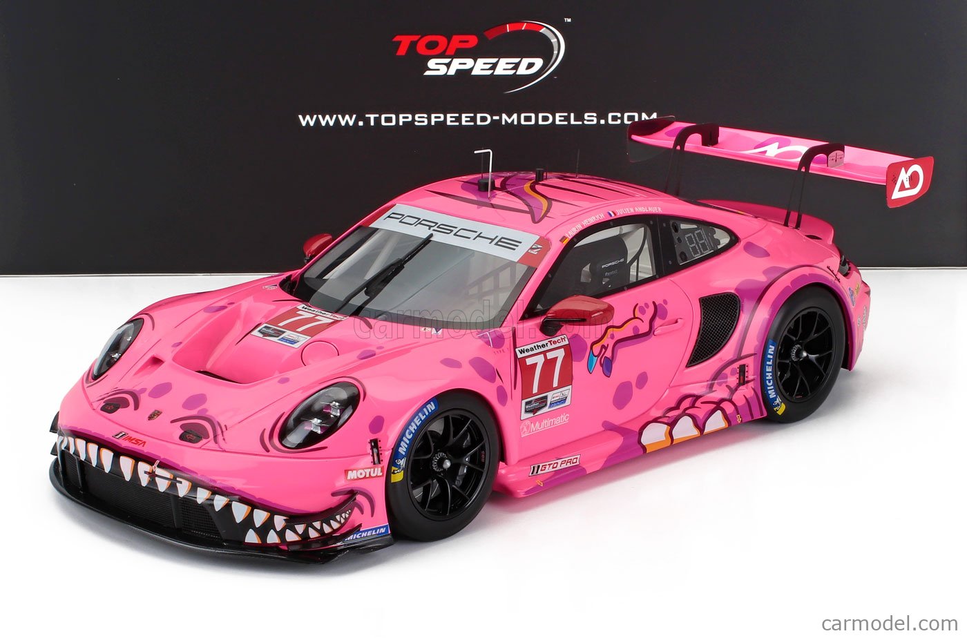 TRUESCALE TS0617 Scale 1/18 | PORSCHE 911 992 GT3 R TEAM AO RACING