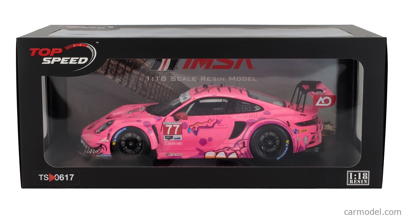TRUESCALE TS0617 Scale 1/18 | PORSCHE 911 992 GT3 R TEAM AO RACING