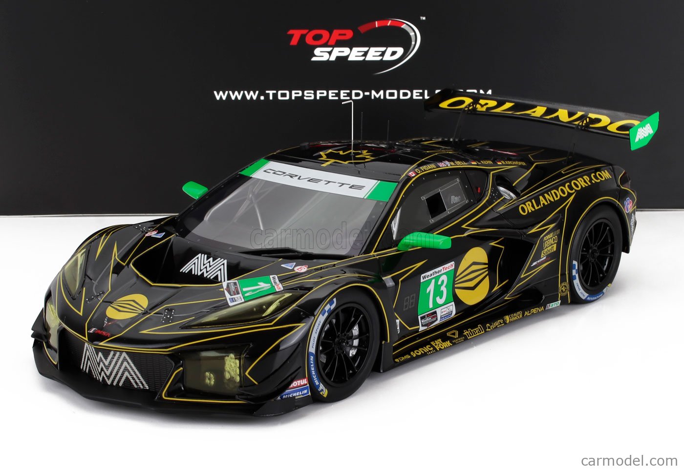 TRUESCALE TS0615 Scale 1/18 | CHEVROLET CORVETTE Z06 GT3.R 5.5L V8