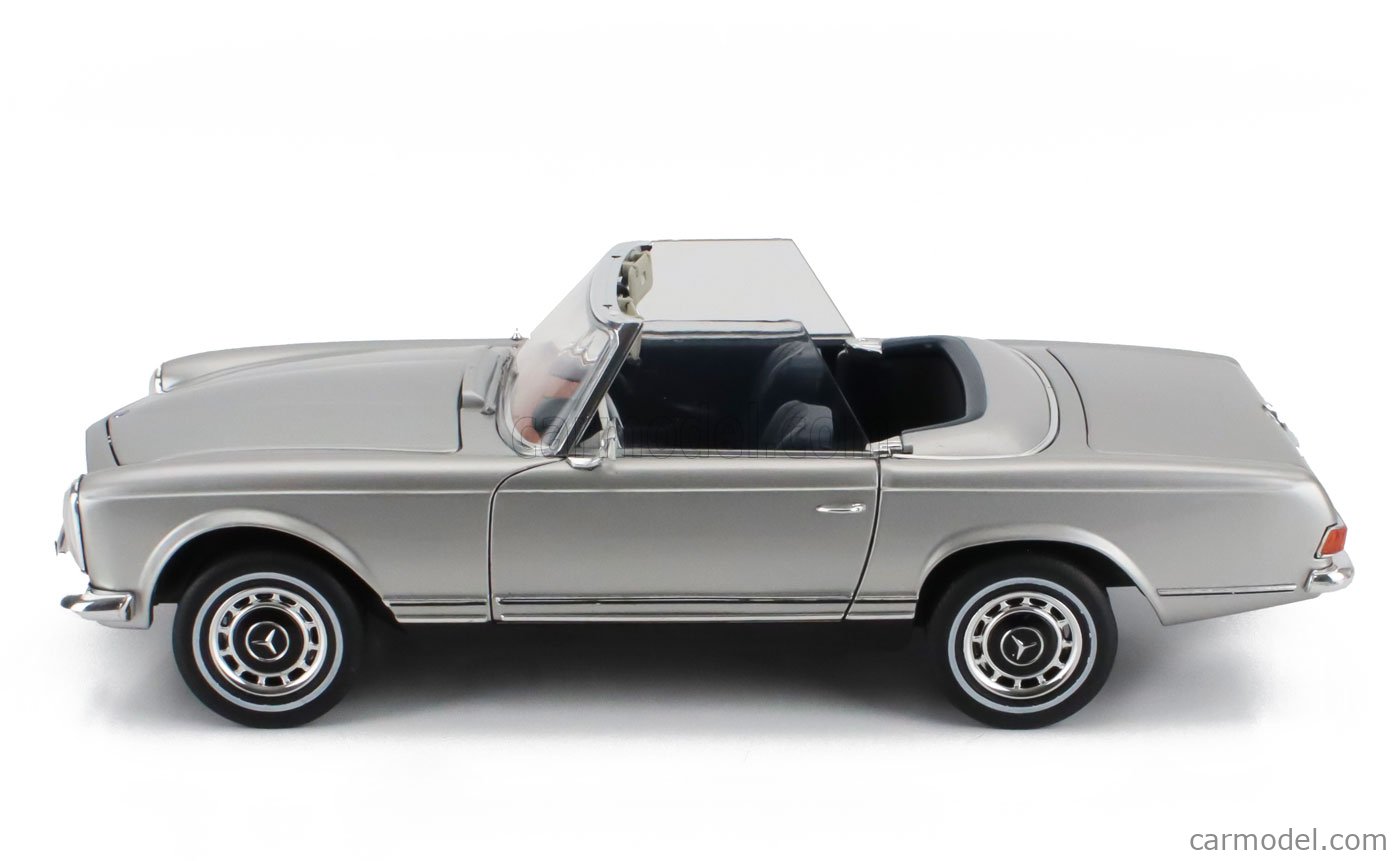 1/18 メルセデスベンツ 280 SL パゴダ (W113) シルバー SCHUCO 450037300 Scale 1/18 | MERCEDES BENZ 280SL PAGODA