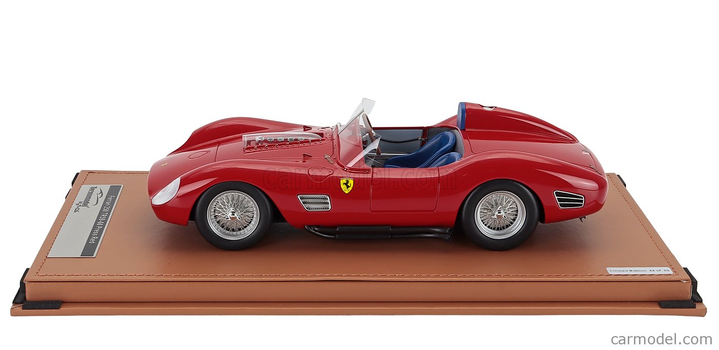 Ferrari 250 TR 1958 Tecnomodel 1/18 – Version Press, Rouge (Neuf)