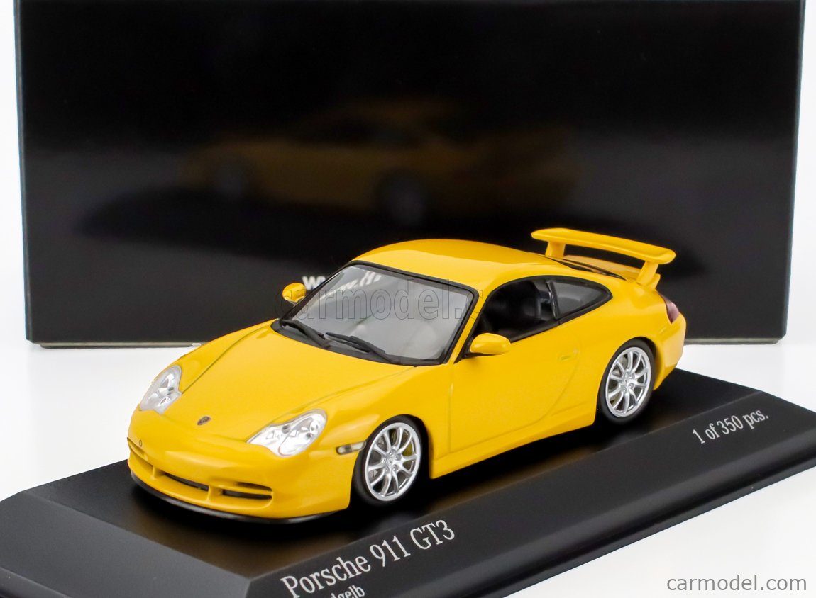 ミニチャンプス 1/43スケールポルシェ 911（996 ） GT3 2003 Porsche 911 (996) GT3 2003 Blue Met 1:43 Minichamps