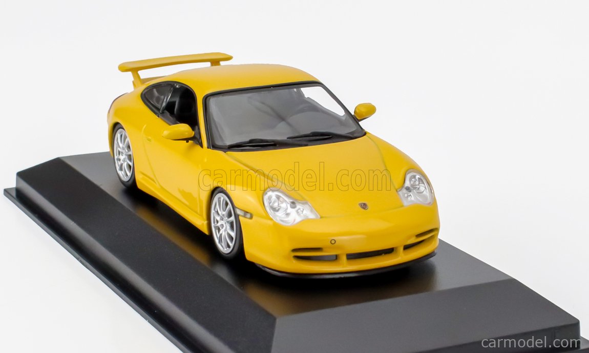 Porsche 911 RS 1995 Street Yellow 1:43 MINICHAMPS MINI CAR
