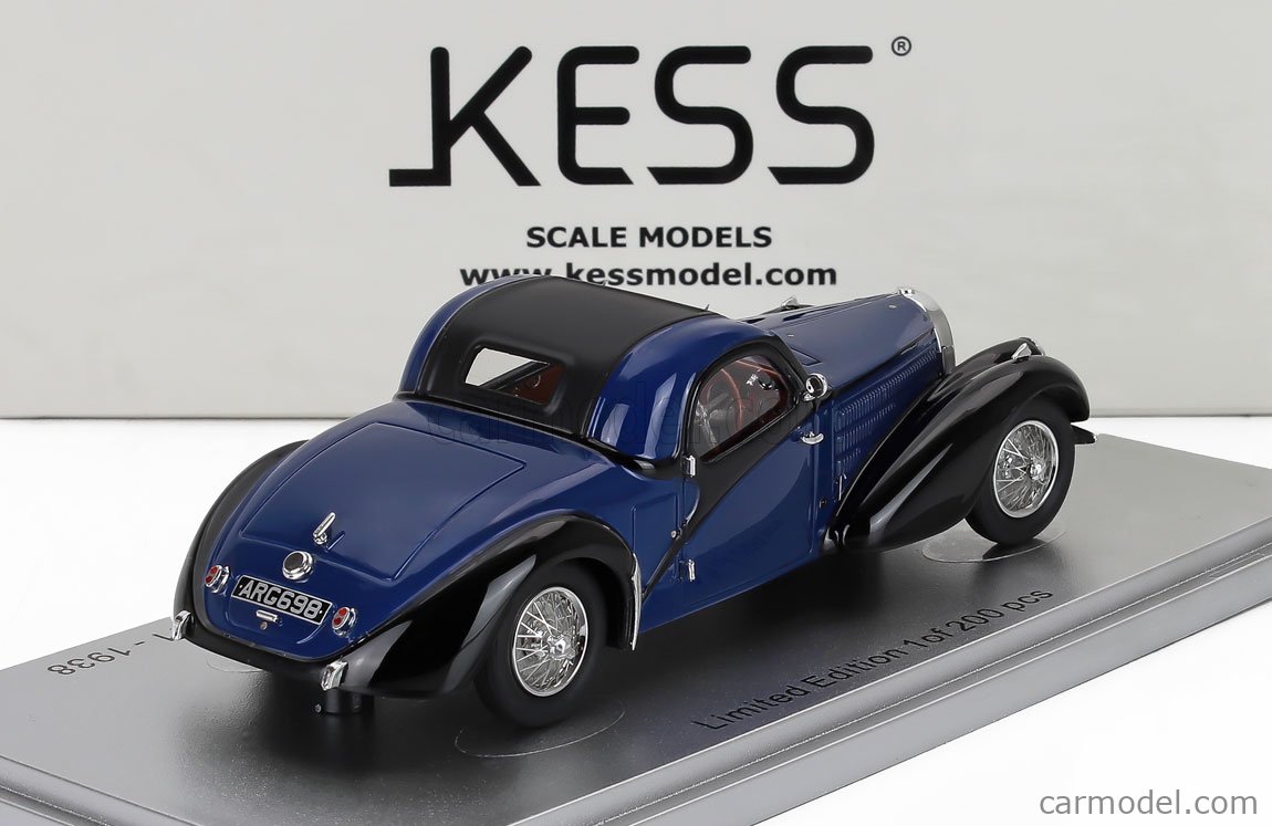 KESS-MODEL KE43050020 Scale 1/43 | BUGATTI 57C ATALANTE COUPE sn