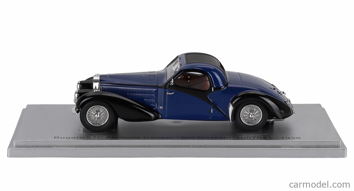 KESS-MODEL KE43050020 Scale 1/43 | BUGATTI 57C ATALANTE COUPE sn