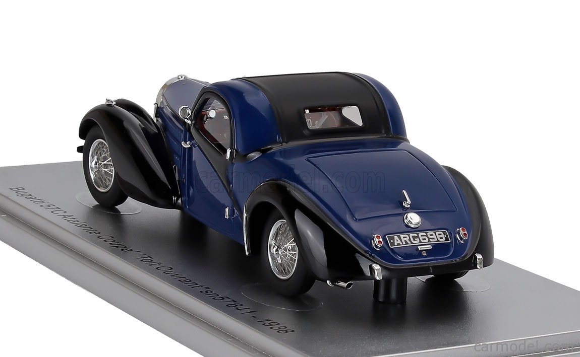 heco製 1/43 Bugatti 57C Atalante 1937 Bugatti Type 57 SC Atlantic 1937