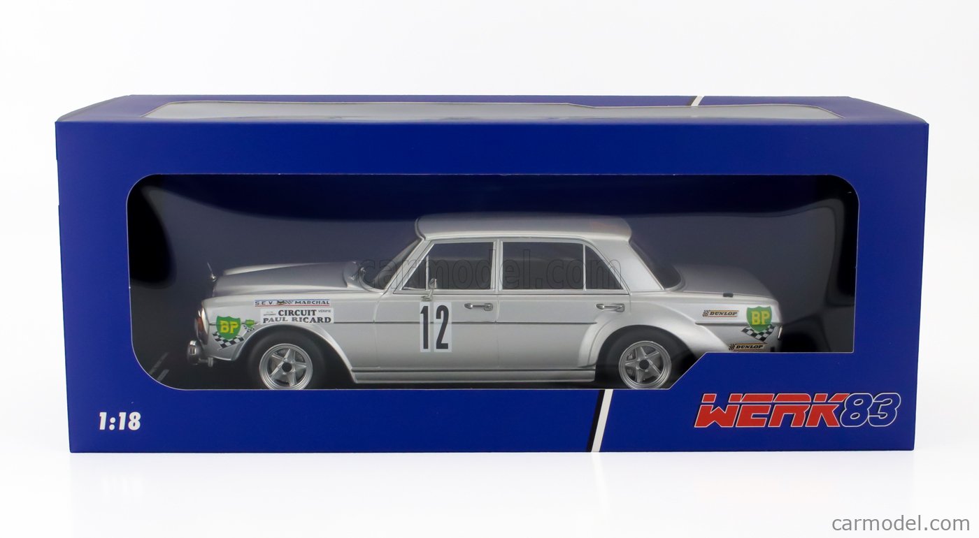 1/18 PMA メルセデス・ベンツ 300 SEL 6.8 AMG 1971 Mercedes-Benz AMG 300SEL 6.8 1971 Red Pig 1:18 Minichamps