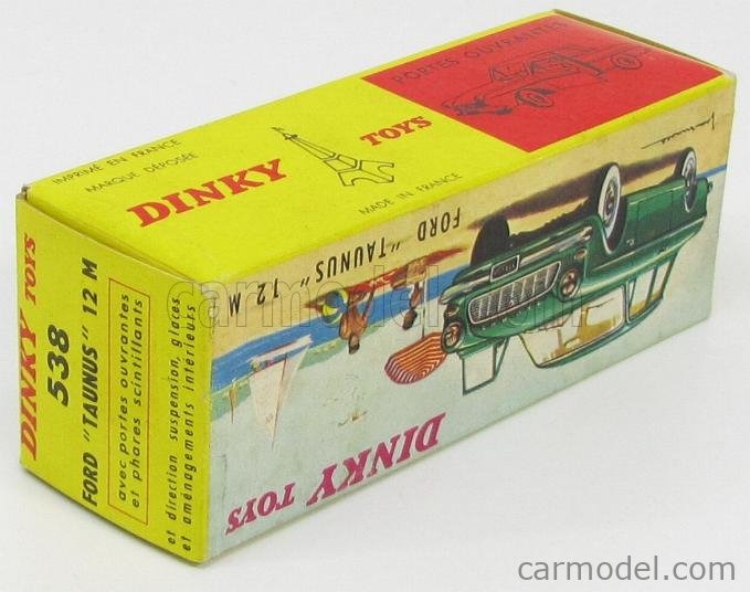538 - Ford Taunus 12M - Vitrage intérieur plastique