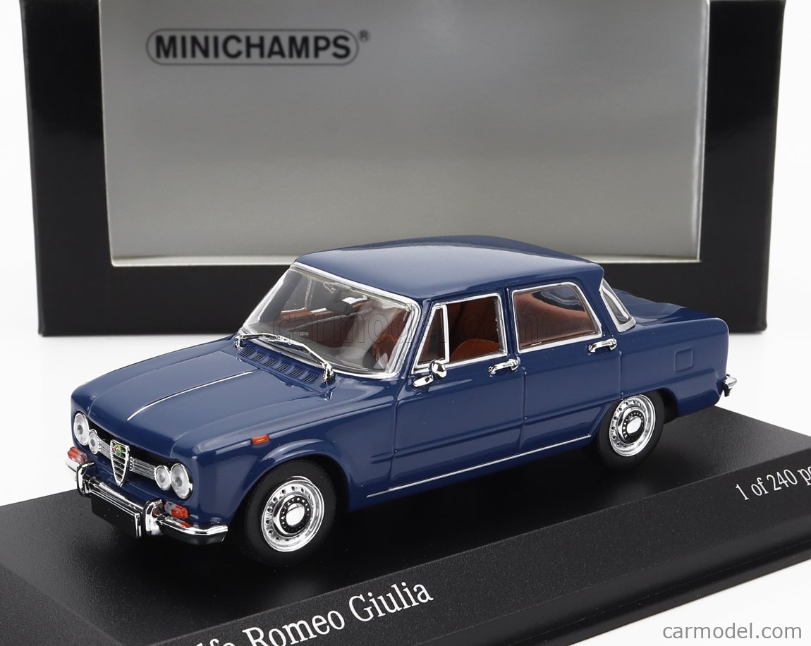 BREKINA 29508 ALFA Romeo Giulia 1300 Rouge 2 Phares 1962 Échelle Ho 1