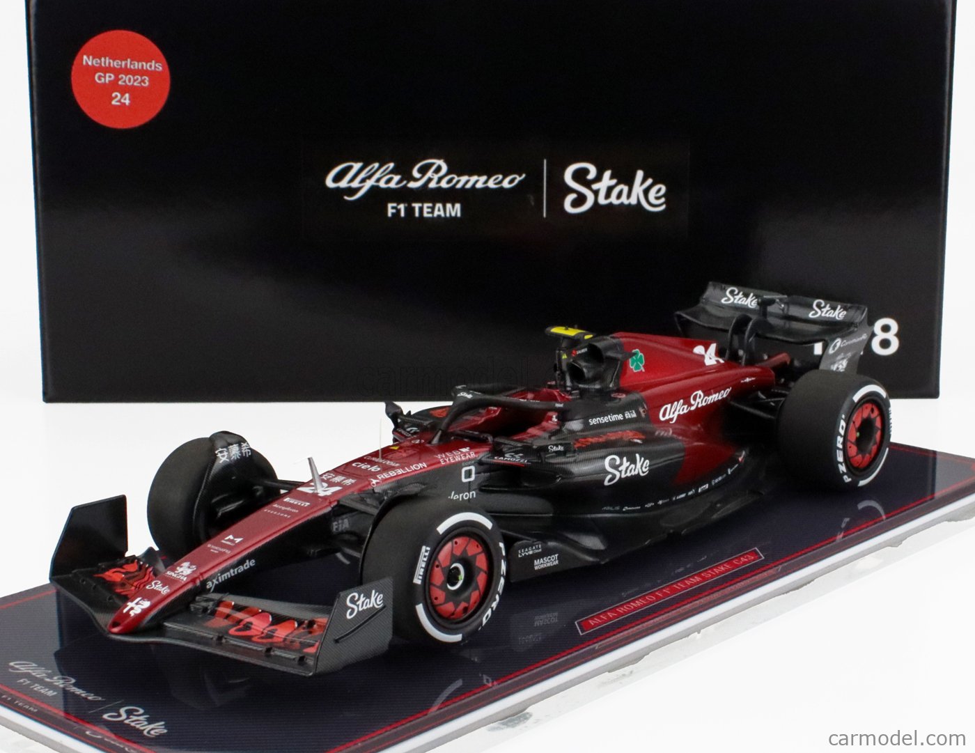 ミニカー　1/18 Alfa Romeo F1 Team Stake C43 #24 Alfa Romeo F1 Team ORLEN Belgian GP 2023 Zhou Guanyu [18S963] Alfa Romeo C43 #24 Zhou Guanyu 