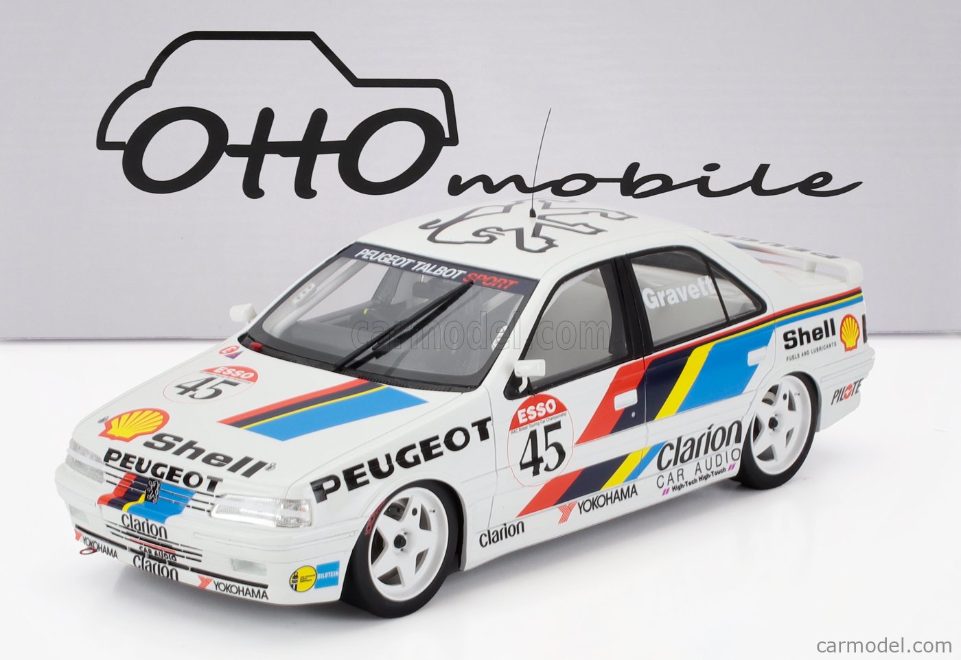 OTTO-MOBILE OT1141 Scale 1/18 | PEUGEOT 405 Mi16 TEAM