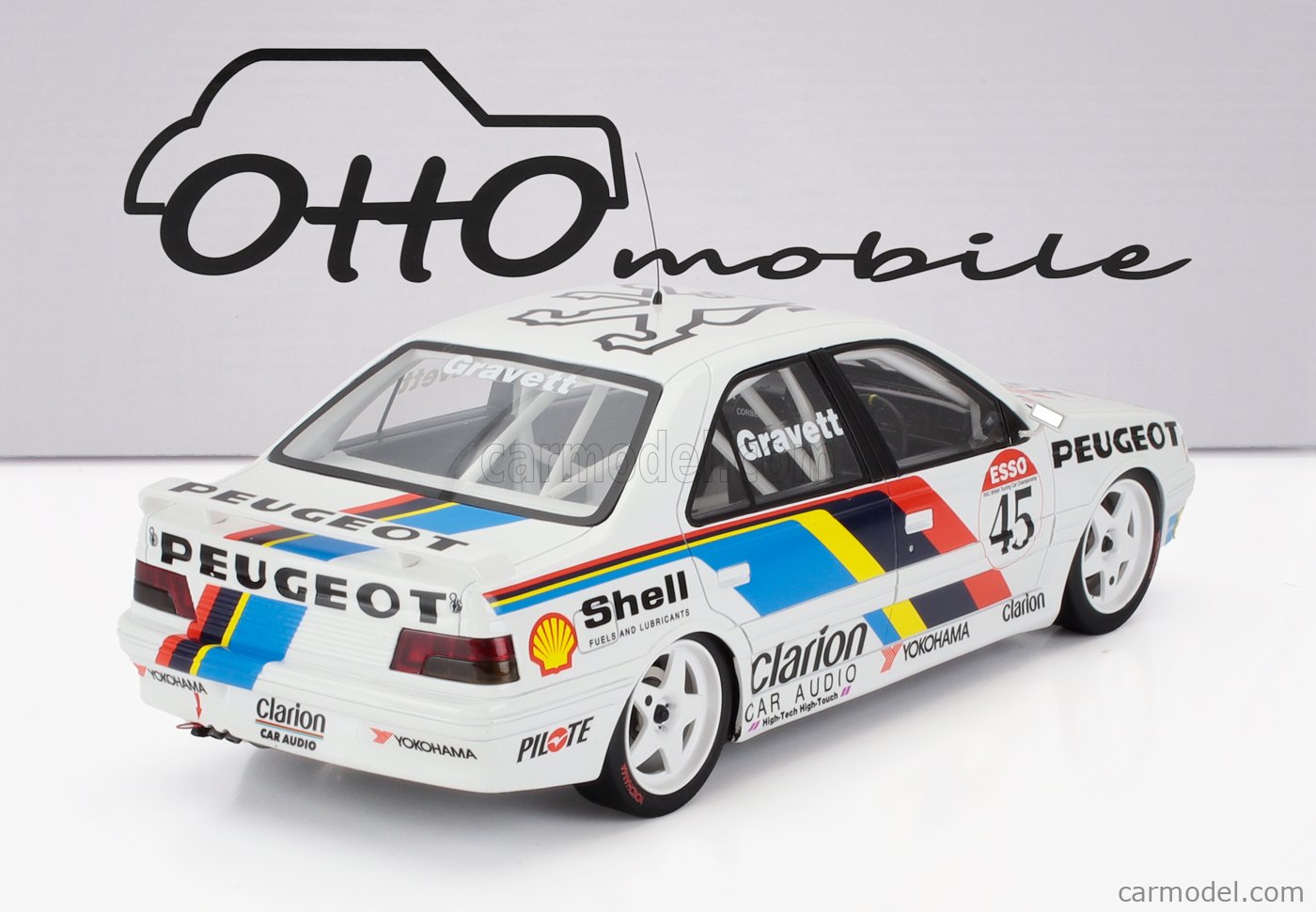 OTTO 1/18 プジョー 405 Mi16 #45 BTCC 1992 Peugeot 405 MI16 BTCC 1992