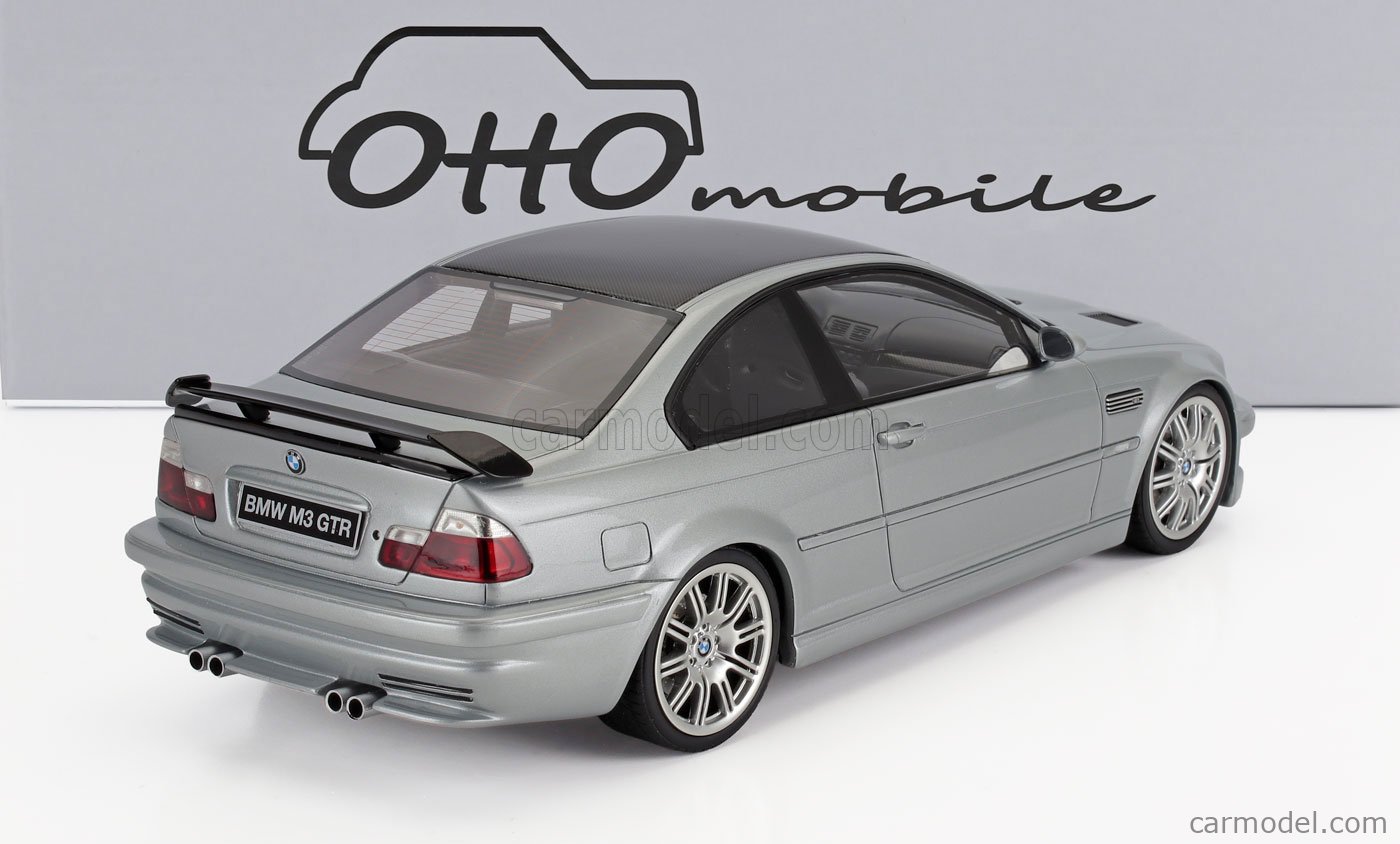 ミニカー BMW E46 M3 CSL 1/18  OttO mobile Ltd 1/18 OTTO BMW E46 M3 CSL (Silver) Resin Car Model