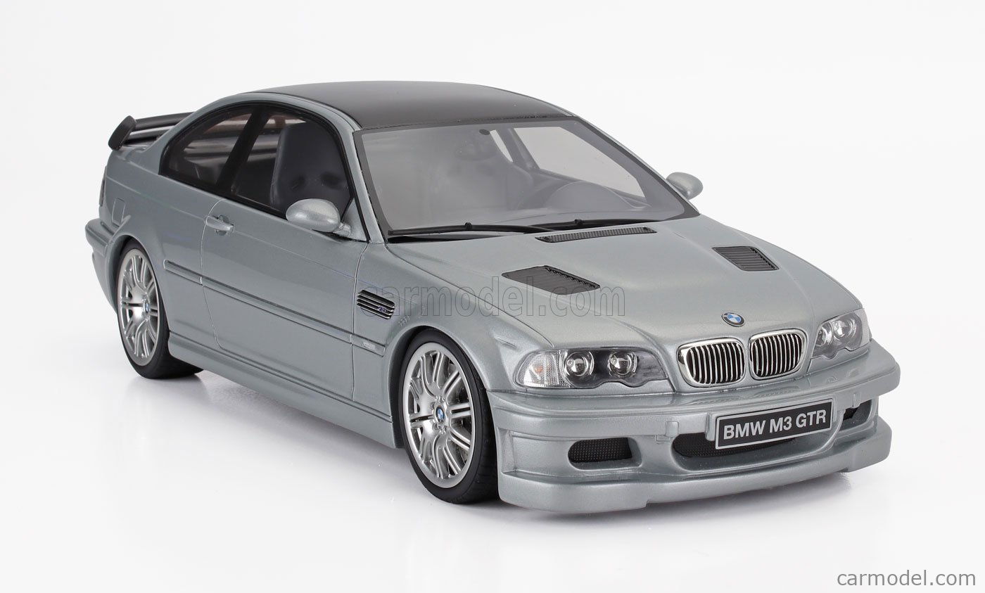 ミニカー BMW E46 M3 CSL 1/18  OttO mobile Ltd 1:18 OTTO MOBILE BMW E46 M3 CSL SILVER GREY METALLIC