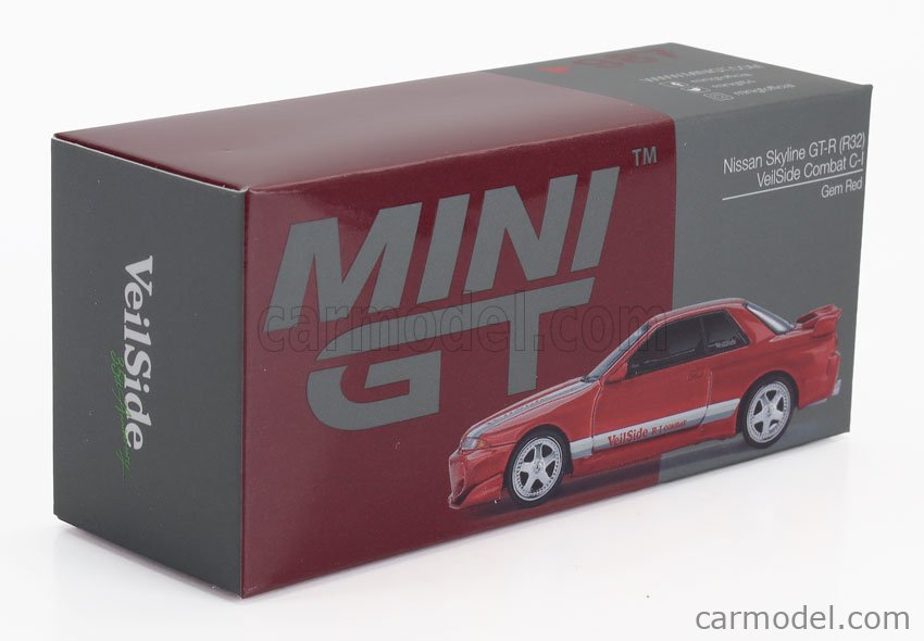 MINI-GT MGT00987-R Scale 1/64 | NISSAN SKYLINE GT-R (R32
