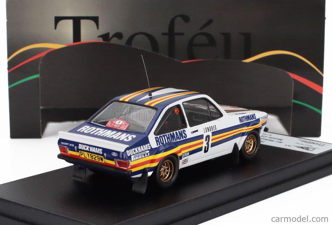 Miniature FORD Escort MKII RS2000 #51 12e 24H SPA Francorchamps 1981 P.VAN DE VELDE / R.HANON