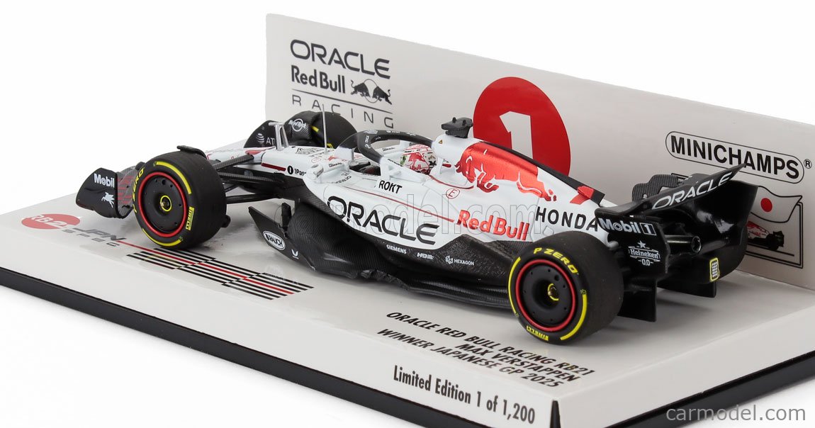 MINICHAMPS 417250301 Масштаб 1/43 | RED BULL F1 RB21 TEAM ORACLE